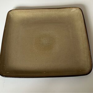 Hometrends Dinner Plate Rave Taupe Square 10.5 Inches